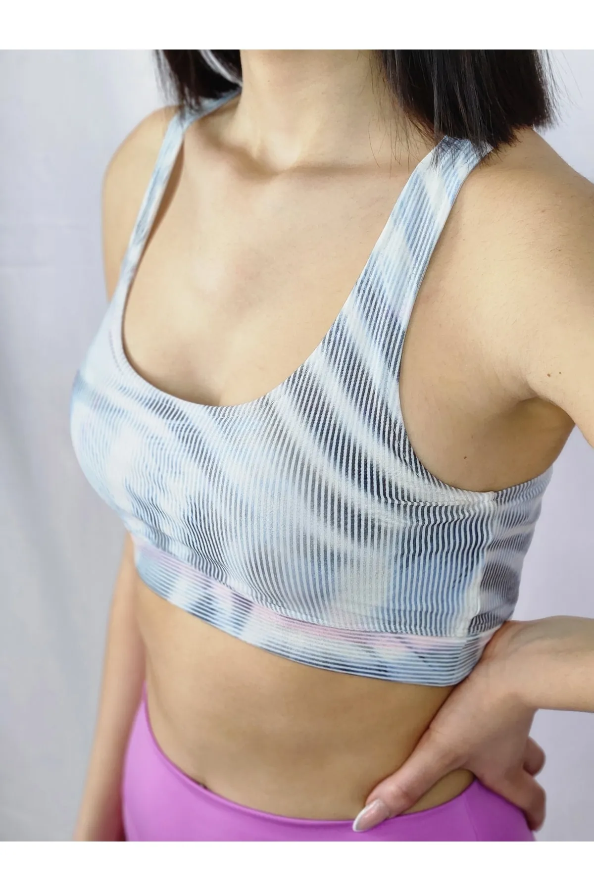 Desenli Rambo Sporcu Sütyeni